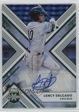 2018 Panini Elite Extra Edition Emerald Auto 8/25 Lency Delgado #101 Auto s3g