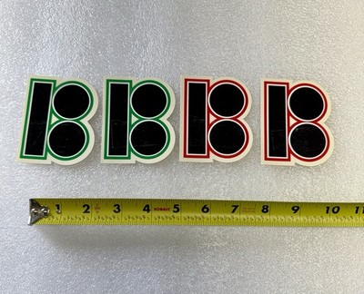 LOT OF (4) Plan B Skateboards Stickers Vintage Skateboard Sticker Lot