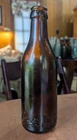 VINTAGE Amber Coca-Cola, Cincinnati OH, Tooled Top Base Script Soda Bottle, RARE