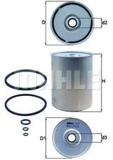 Filtre à carburant Daf 400