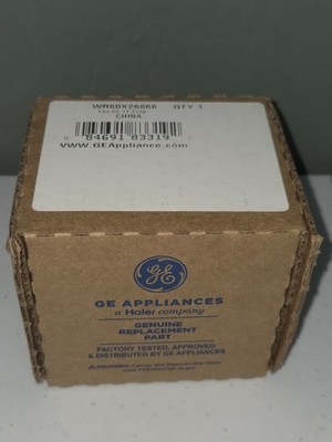 New & Sealed! Genuine OEM GE Refrigerator Evaporator Fan Motor WR60X26866 - NIB!