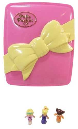 Polly Pocket Vintage 1994 Star Bright Dinner Party Candy Box Bluebird Toys