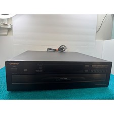Onkyo DX-C340 6-CD Carousel Changer Player Black Vintage 1998 DXC340 - No Remote