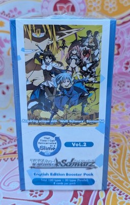 Weiss Schwarz That Time I Got Reincarnated as a Slime Vol. 2 Booster Box OVP Neu
