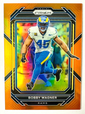 2022 Panini Prizm Bobby Wagner ORANGE Prizm Card SP #/249 Rams Star!
