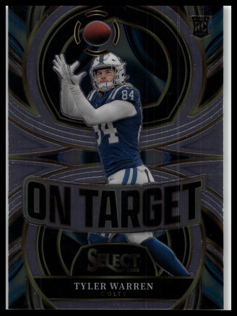 2025 Panini Select #12 Tyler Warren On Target