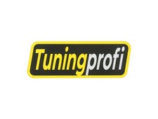 Aufkleber - "Tuningprofi" Schwarz/Gelb/Wei&szlig;
