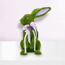 17" Green Garden Bunny Standing Easter Decor SHIPS WITHIN 10 DAYS NEW 2026