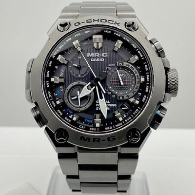 Casio G-Shock MRG-G1000B-1AJR Solar Black Wristwatch Men's Analog Used