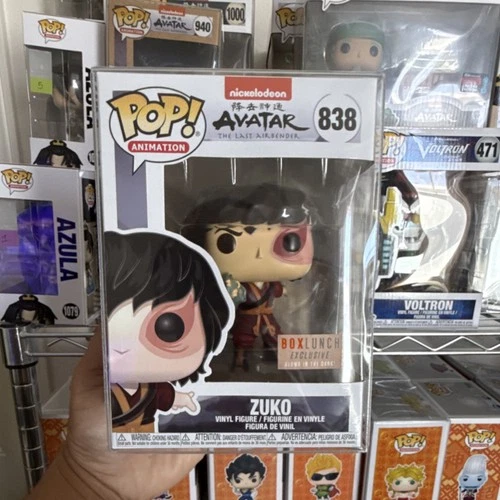 Funko Pop! Vinyl Animation Avatar Zuko 838 BoxLunch Exclusive Glow in the Dark