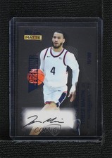 2022 Wild Card Matte Draft Premium Black - Blue Foil /100 Tyrese Martin Auto 9ex