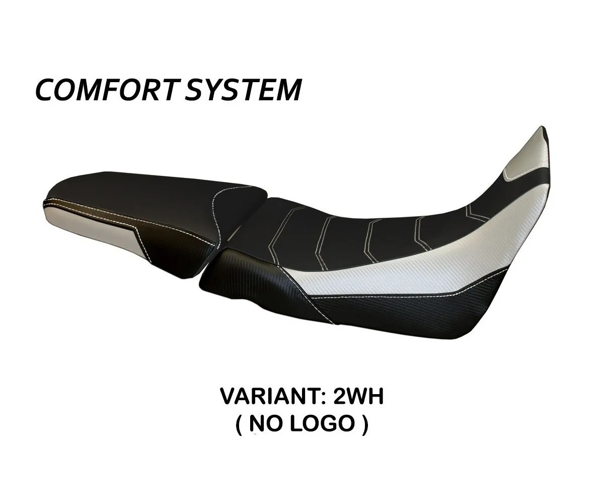 Seat cover Palinuro 1 Comfort Sys White TPZ HONDA AFRICA TWIN 1000 2015 2019