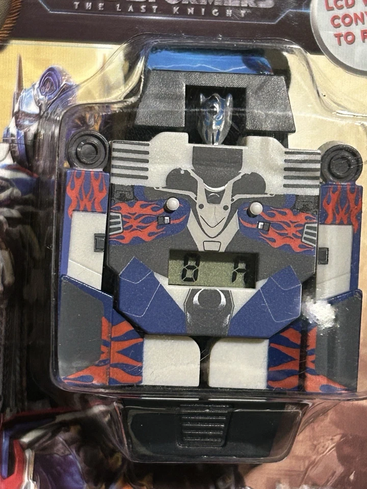 Transformers The Last Knight OPTIMUS PRIME LCD Collectable Watch NEW HASBRO 2018 - Image 2 of 4