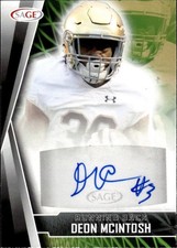 2022 SAGE #A-DM Deon Mcintosh Autographs Black