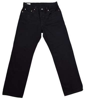 Herren Vintage Levis Big E Premium Jeans 501 90`s in Schwarz Gr. W 31/L 32