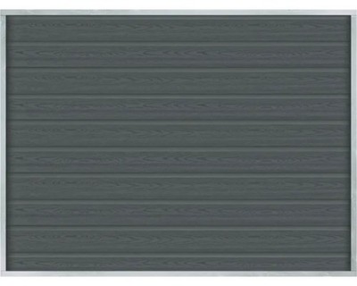 Zaun Hauptelement PLUS Artura WPC 180 x 135 cm schiefergrau