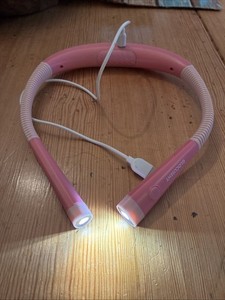 Book Light, 3-Color & 6-Brightness Reading Light, Bendable Neck Light