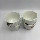 Japanese Ceramic Sake / Matcha Cups Floral Set of 4 - New with labels — photo 2