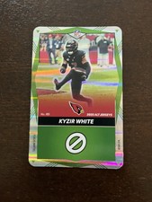Kyzir White SP 2025 Uno Elite Alt Jerseys #185 Green Foil Arizona Cardinals