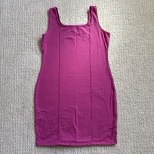 Wild Fable Sleeveless Bodycon Dress Women’s Size L Color Pink Pullover Stretch