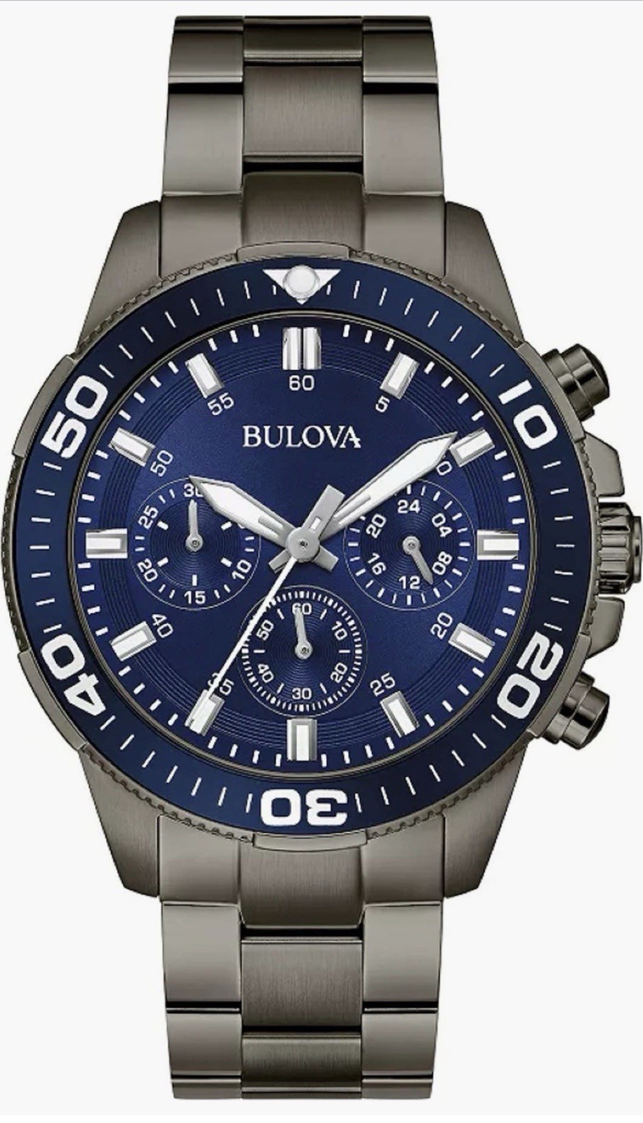 Bulova Men's Watch Chronograph Bracelet 44mm