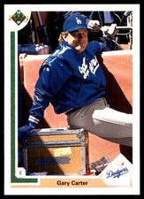 Gary Carter 1991 Upper Deck #758b Los Angeles Dodgers MLB READ FREE SHIP