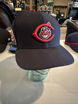 Cleveland Indians (Chief Wahoo) 1954 All Star Game New Era Fitted Hat Cap 7 5/8
