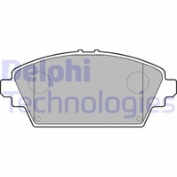 Delphi BremsbelÄGe Vorderachse Passend FÜR Nissan Almera Primera | LP1732
