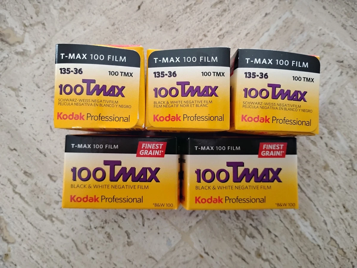KODAK Film T-MAX 100 TMX 120 - Propack x5 - Péremption janvier 2023