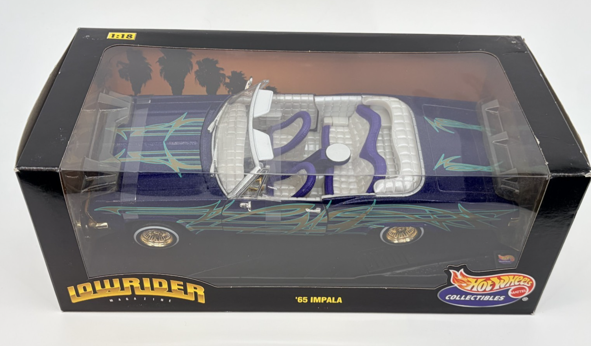 Hot Wheels Collectibles '65 Chevy Impala Lowrider Magazine Limited