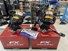 SHIMANO FX 2500 HG GIÀ IMBOBINATI NYLON 2 MULINELLI 