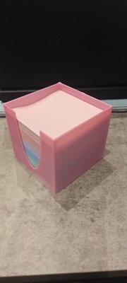 Großer rosa Post-it Notiz kompatibler Halter/Spender