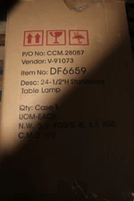 Storied Home Stoneware Table Lamp with Linen Shade White Volcano Finish 