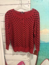 Cable Gauge Woman's Button Up Sweater. 3/4 Sleeves.b Size Medium. NWT