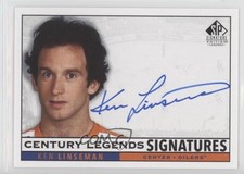 2020-21 SP Signature Edition Legends Century Signatures Ken Linseman Auto 13og