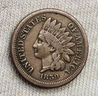 WPCoins ~ 1859 & 1860 Indian Head Penny - US Coins