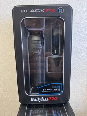 Babyliss Pro BLACKFX FX ONE Cord/Cordless Lithium-Ion Zero Gap Trimmer FX799MB