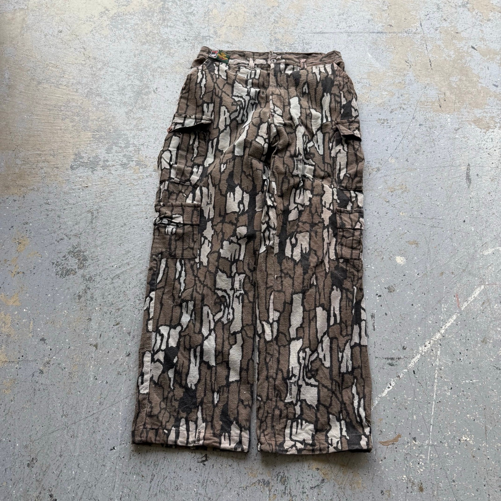 Vintage Redhead Trebark Camo Cargo Pants for Hunting & Outdoor