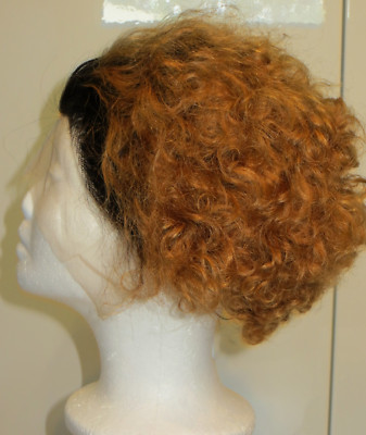 Pixie Cut Lace Perücke mit kurzen Locken - Synthetikhaar