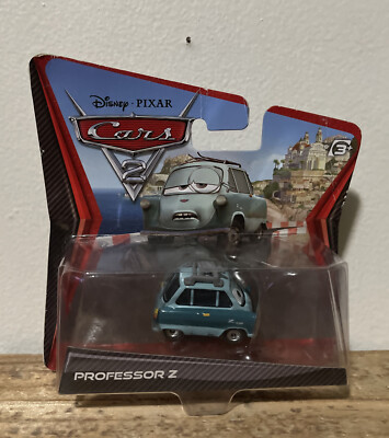 Disney Pixar Cars Professor Z Lemons On Short Card