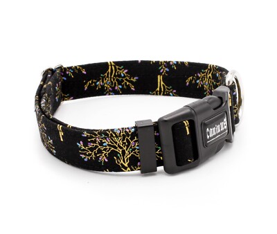 Golden Tree Soft Dog Collar Martingale or Buckle 1 - 2 inch width