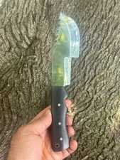 D2 Tool TRACKER SKINNING HUNTING Bushcraft SURVIVAL FULL TANG MIRROR POLISH X380