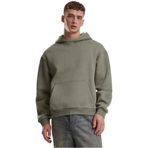 Urban Classics Fluffy Hoody Herren Kapuzenpullover Hoodie Regular Bequem Neuheit - Picture 11 of 137