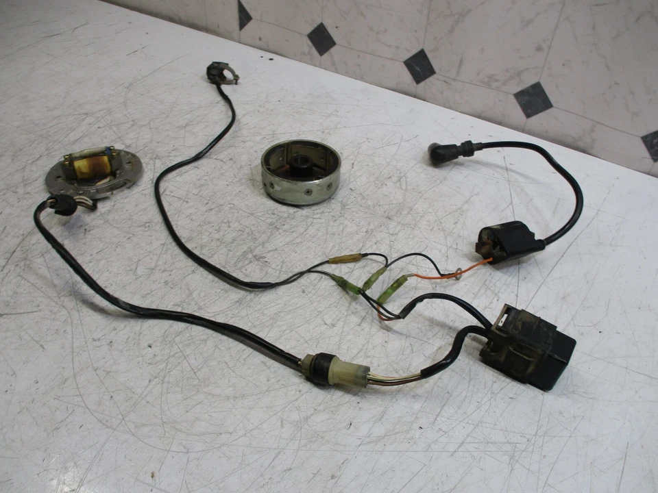 Yamaha yz80 yz 80 1989 89 86 - 92 Cdi coil stator flywheel kill switch - Image 3 of 4