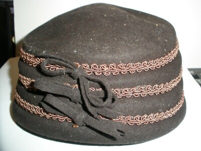 HENRY POLLAK  New York VENTAGE HAT Glenover Henry Pollak Inc New York Vintage Wool Gray Tea  main image 4