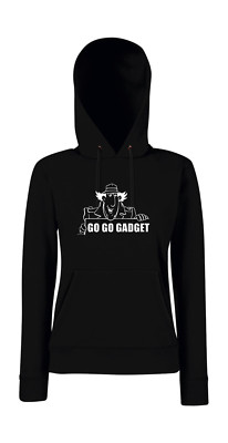 Inspector Gadget Zeichentrick I Sprüche I Fun I Lustig I Girlie Kapuzenpullover