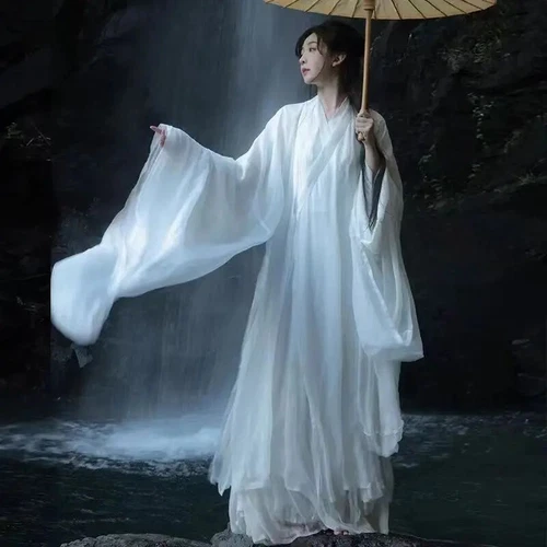 Costume vestito estivo donna antico cosplay cinese Hanfu fata vestito hanfu - Foto 12 di 27