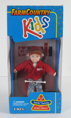Vintage 1994 ERTL Farm Country Kids IH Twirlin Tammy Doll Sealed NIB FF14