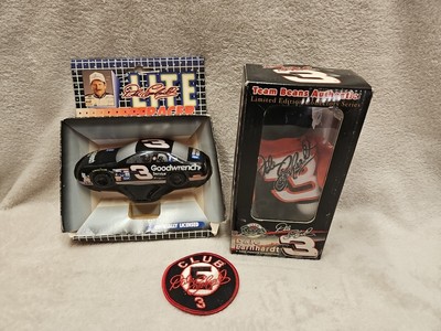 Vintage Dale Earnhardt Sr Lot Of 3 Team Beans Patch Nite Lite Collectible NASCAR