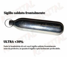 100x BOMBOLETTA R2DIGITAL ULTRA CO2 12Gr PER PISTOLA FUCILE SOFTAIR BOMBOLETTE